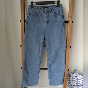 Source Unknown Women's Straight Leg Blue Jeans - Size 27